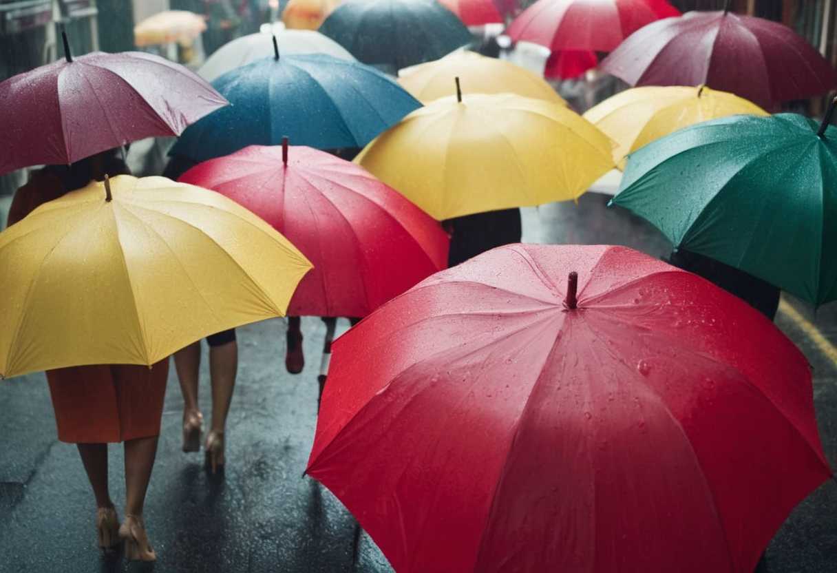 Les secrets pour choisir des parapluies de qualité et style pour affronter la pluie avec élégance